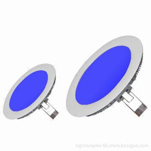 12W Round LED Panel Lights, CE Standards and RoHS Directive-compliant, High-intensity